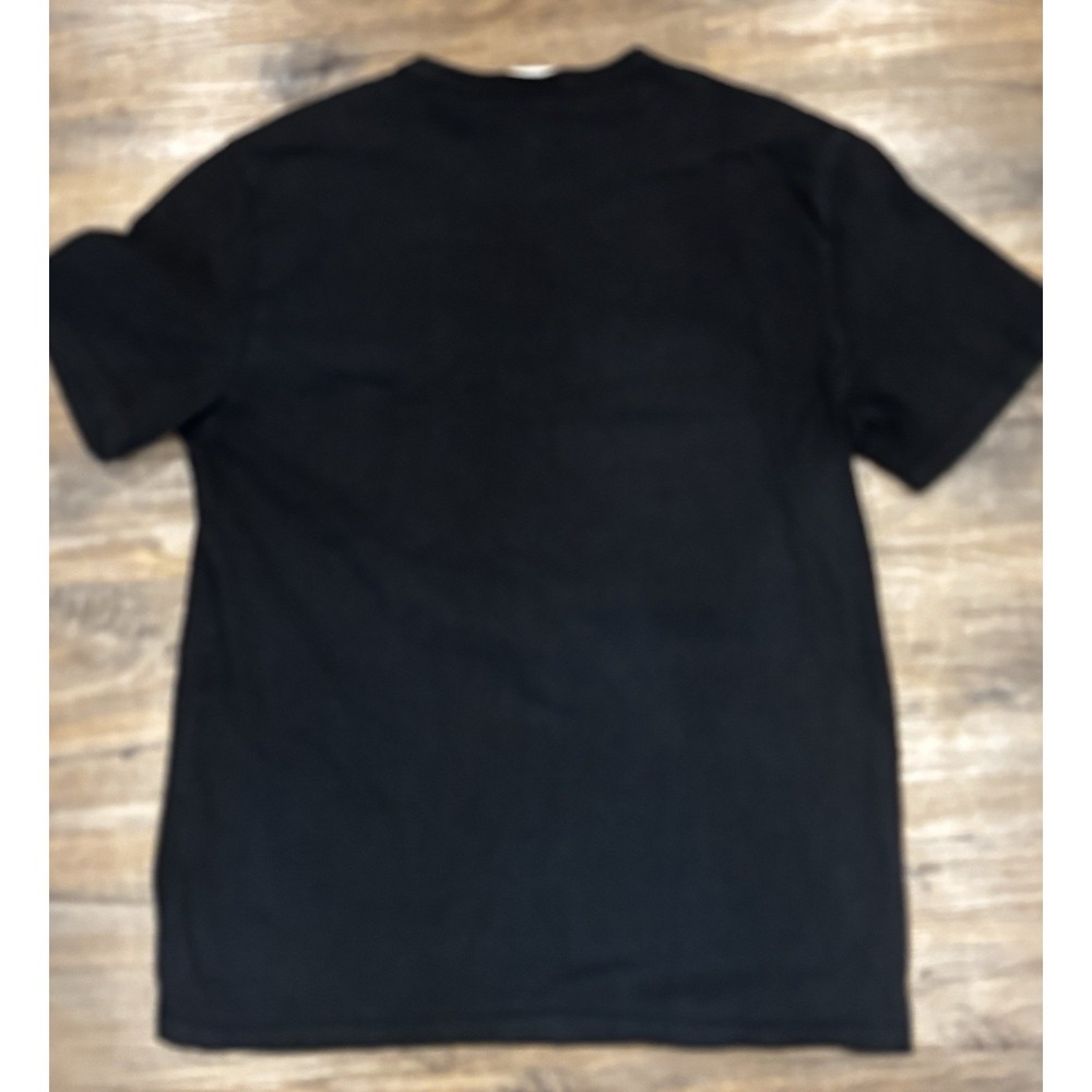 Y2K Champion Heritage Series Graphic Logo T Shirt Large Black Heavyweight Vintge - Picture 6 of 13